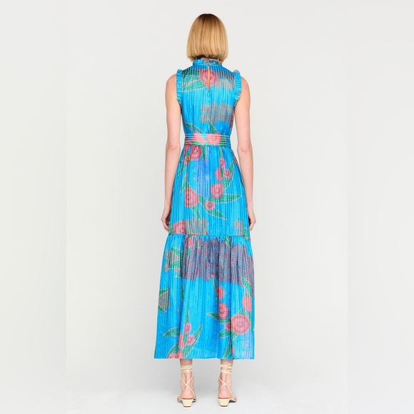 Marie Oliver - Alice Dress - Peacock - Picture 3 of 9